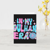 Disco in mijn Dulhan bruid bruiloftstijd Kaart (Gele Bloem)