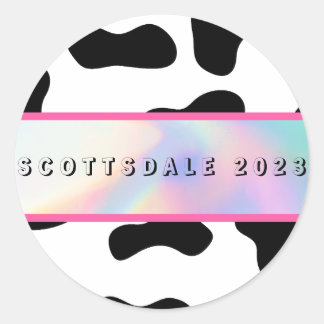 "Disco in the Desert" Bach-Stickers Ronde Sticker