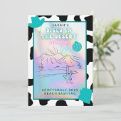 "Disco in the Desert" Scottsdale Bach-reisroute Kaart (Staand voorkant)