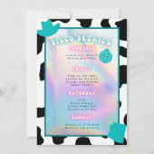 "Disco in the Desert" Scottsdale Bach-reisroute Kaart (Achterkant)