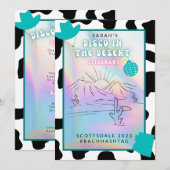 "Disco in the Desert" Scottsdale Bach-reisroute Kaart (Voorkant / Achterkant)