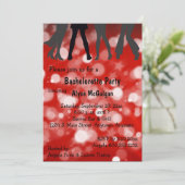 Disco Inferno Bachelorette Party Kaart (Staand voorkant)