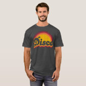 Disco jaren 70 Dance Hippie Design Premium T-shirt (Voorkant volledig)