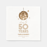 Disco juicht 50 jaar bruiloft Jubileum feest