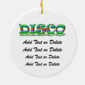 Disco Keramisch Ornament (Achterkant)