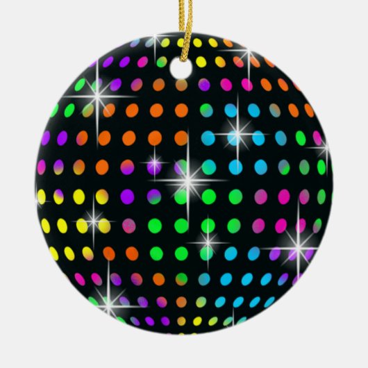 Disco Keramisch Ornament (Voorkant)