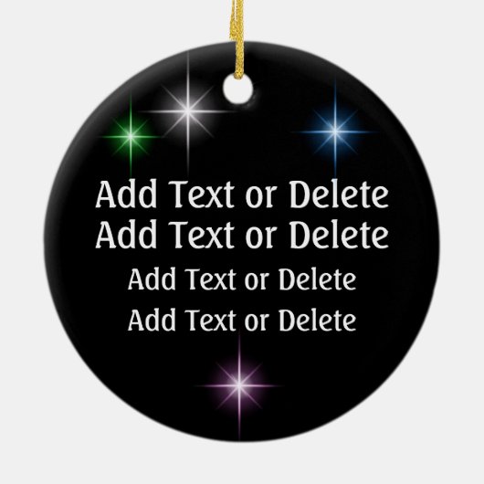 Disco Keramisch Ornament (Achterkant)