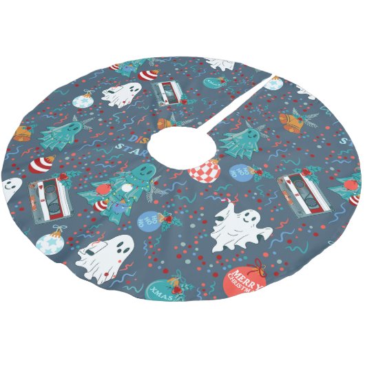 Disco Kerstmuziek Cassette Ghost Kerstboom Rok (Gekanteld)