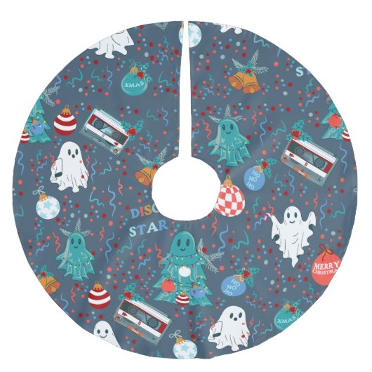 Disco Kerstmuziek Cassette Ghost Kerstboom Rok (Voorkant)