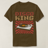 Disco King 70s Disco Thmed Retro T-shirt (Design voorkant)
