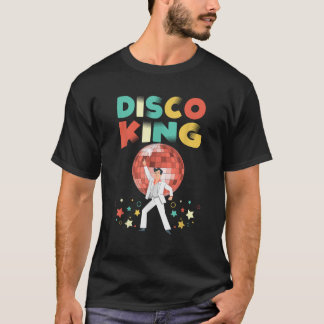Disco King Cool jaren '70 jaren '80 Dancing Friend T-shirt