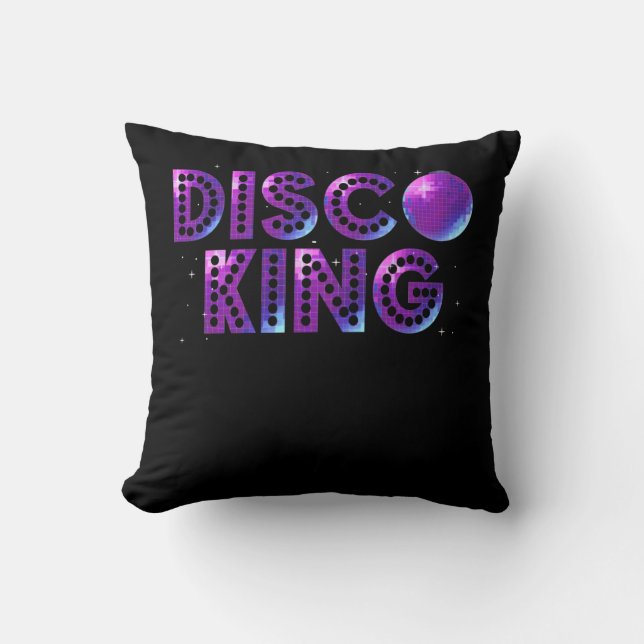 Disco King Dancing 70s 90s Music Love Kussen (Voorkant)