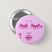 Disco Kiss Button (Voorkant /achterkant)