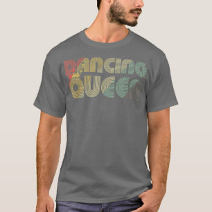 Disco Koningin, Funky Vintage 70s 80s T-shirt Voor