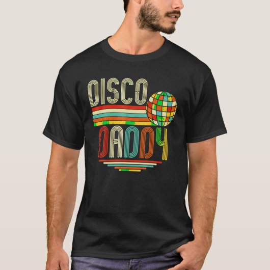 Disco Kostuum 70s  Mannen Vrouwen Retro Disco Da T-shirt (Voorkant)