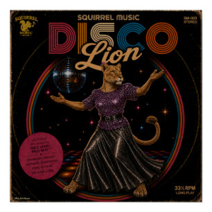 Disco Leeuwin Perfect Poster