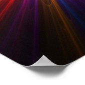 Disco-licht - Poster (Hoek)