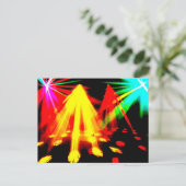 disco_light - midden briefkaart (Staand voorkant)