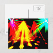 disco_light - midden briefkaart (Voorkant / Achterkant)