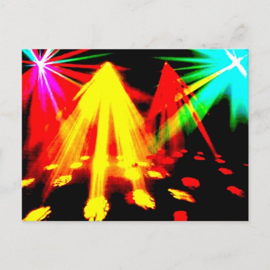 disco_light - midden briefkaart (Voorkant)