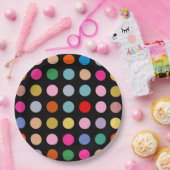 Disco Lights Papieren Bordje (Feest)