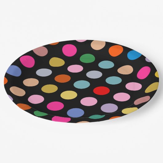 Disco Lights Papieren Bordje (Gekanteld)