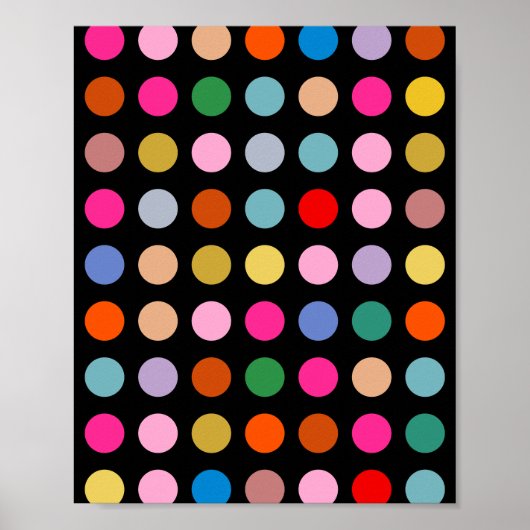 Disco Lights Poster (Voorkant)