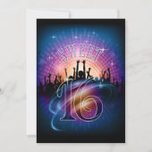 Disco Lights Sweet 16 Rainbow ID777 Kaart (Voorkant)