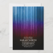 Disco Lights Sweet 16 Rainbow ID777 Kaart (Achterkant)