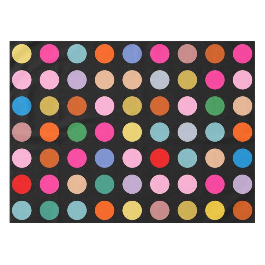 Disco Lights Tafelkleed (Voorkant (Horizontaal))