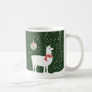 Disco Llama Holiday Merry & Bright 11oz Coffee Mok