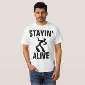 DISCO LOVER T-shirts, IN LEVEN BLIJVEN T-shirt (Voorkant volledig)