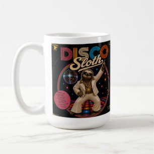 Disco Luiaard Koffiemok