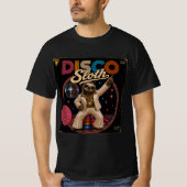 Disco Luiaard T-shirt (Voorkant)