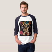 Disco Luiaard T-shirt (Voorkant volledig)