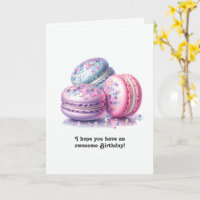 Disco Macarons Retro Verjaardag