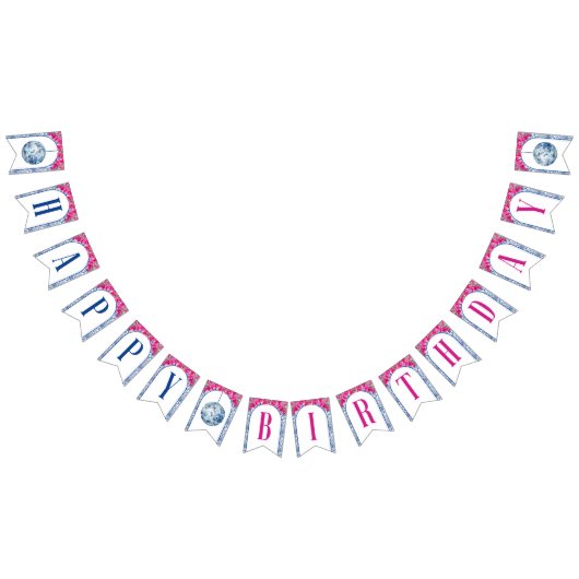 Disco Mediterrane Mamma Gefeliciteerd Vlaggetjes (Alle)