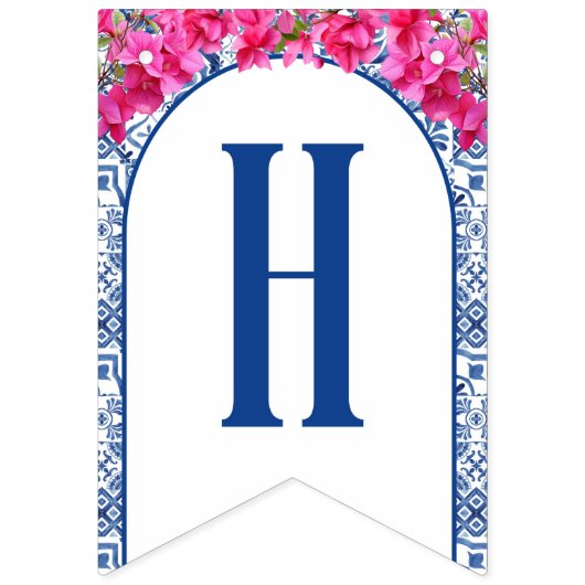 Disco Mediterrane Mamma Gefeliciteerd Vlaggetjes (Tweede vlag)