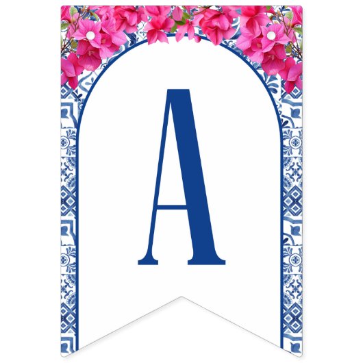 Disco Mediterrane Mamma Gefeliciteerd Vlaggetjes (Derde vlag)