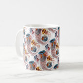 Disco Medusae van Ernst Haeckel Koffiemok (Voorkant links)