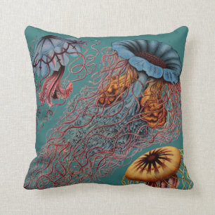 Disco Medusae van Ernst Haeckel Kussen