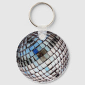 Disco Metal Mirror Ball Sleutelhanger (Voorkant)