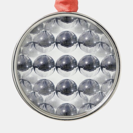 disco metalen ornament (Voorkant)