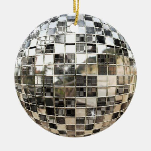 Disco Mirrorball Ornament (Voorkant)