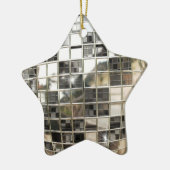 Disco Mirrorball Star Ornament (Links)