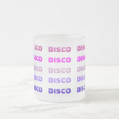 DISCO-mok (gevorst glas) Matglas Koffiemok (Center)
