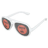 Disco Music Aviator Sunbril Party Zonnebril (Gekanteld)