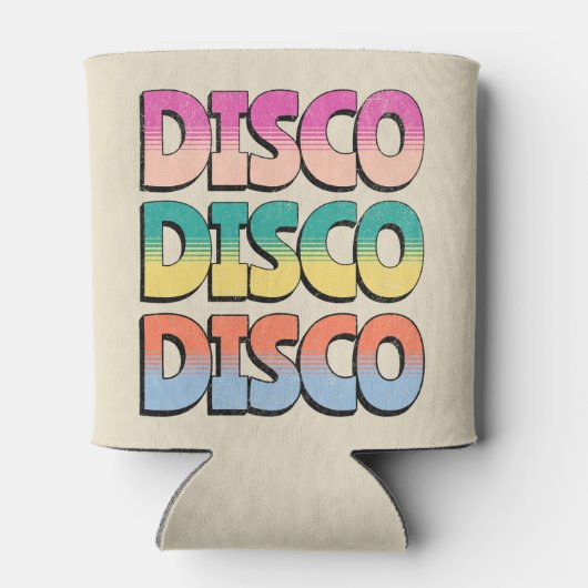 Disco Music Blikjeskoeler (Achterkant)
