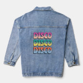 Disco Music Denim Jacket (Achterkant)
