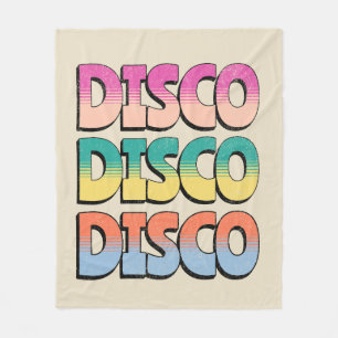 Disco Music Fleece Deken